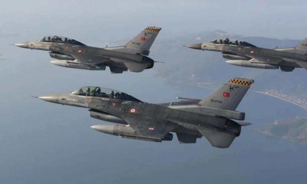 Παραβιάσεις από δύο τουρκικά F-16 για πρώτη φορά από τον Φεβρουάριο